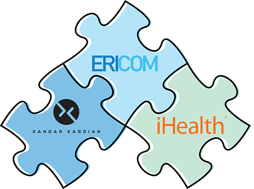 Illustration of a jigsaw puzzle piece labelled 'Partnered and Proven', representing Ericom's strategic collaborations.