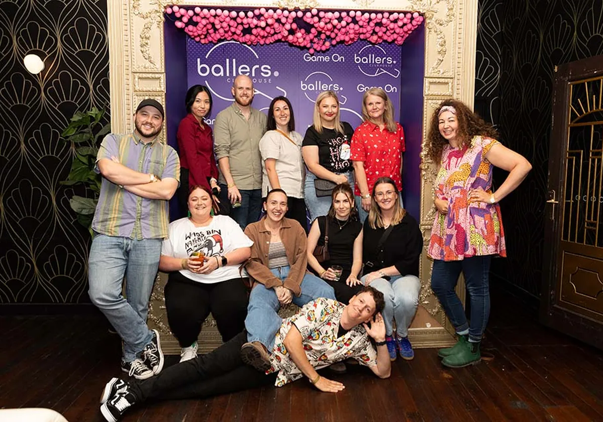 The Ericom team at the Ballers event